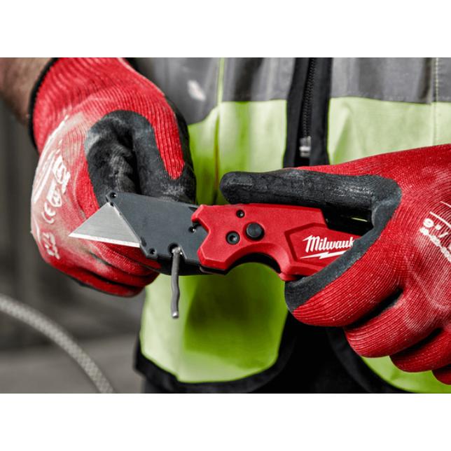 MILWAUKEE製 FASTBAC 多機能 6 in 1 折りたたみユーティリティナイフ 
