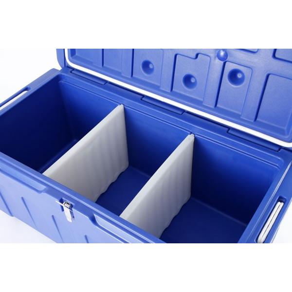 大型クーラーボックス 漁業向けクーラー 160QT ホワイト・ブルートップ