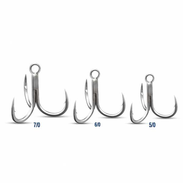 BKK トレブルフック GT-Rex (7/0 ) GT マグロ 大型魚対応 高強度