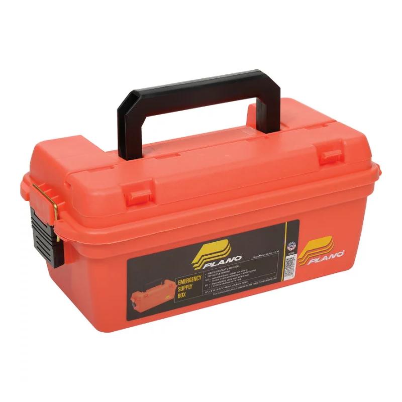 PLANO 浅型 タックルボックス ツールボックス オレンジ : トップ