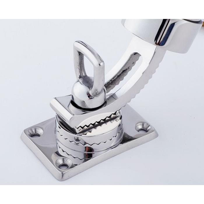 トローリングロッドホルダー 自在式 SUS316製 : トップウォーター