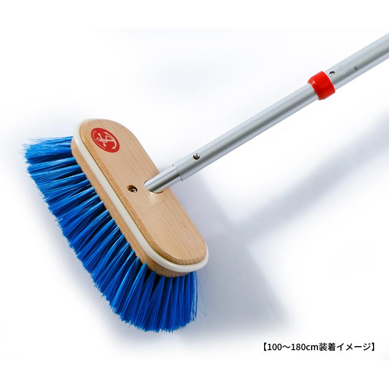 インターコムマリン社製プレミアム8インチデッキブラシ 100cm-180cm