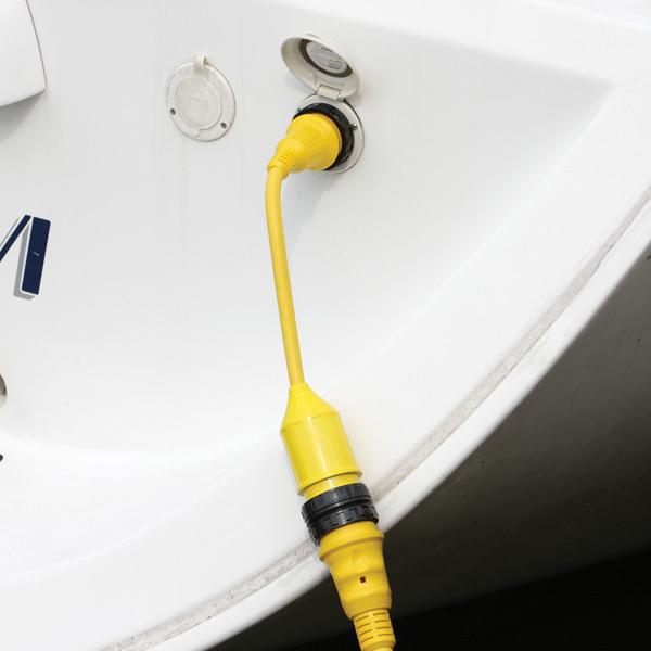 陸電ケーブル アダプター マリンコ MARINCO EEL シリーズピッグテイル