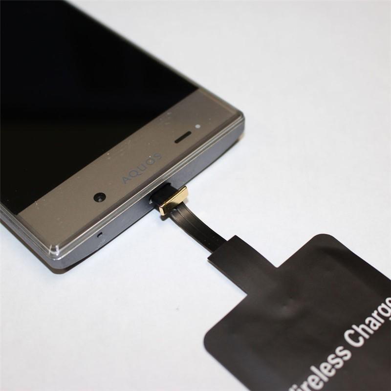 2枚セット】スマホ QI（チー）ワイヤレス充電 レシーバー アダプター