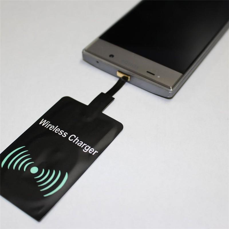 WIRELESS CHARGING PAD  ワイヤレス充電パッド 2種類セット 2枚セット】スマホ QI（チー）ワイヤレス充電 レシーバー アダプター