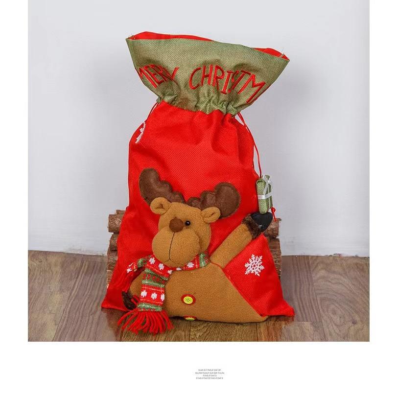 クリスマス ラッピング袋 巾着袋 ラッピング用品 クリスマスプレゼント袋 大きめ ギフトバッグ キャンディー袋 ギフト袋 贈り物 収納 プレゼント用  かわいい｜topwood｜06