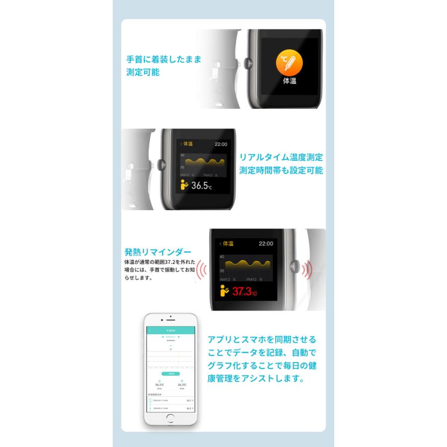 22春夏新色 スマートウォッチ 21冬最新版 体温測定 血中酸素 血圧 スマートブレスレット 壁紙自由 着信通知 歩数計 心拍数 Ip67防水 睡眠検測 座りがち注意 Dprd Jatimprov Go Id