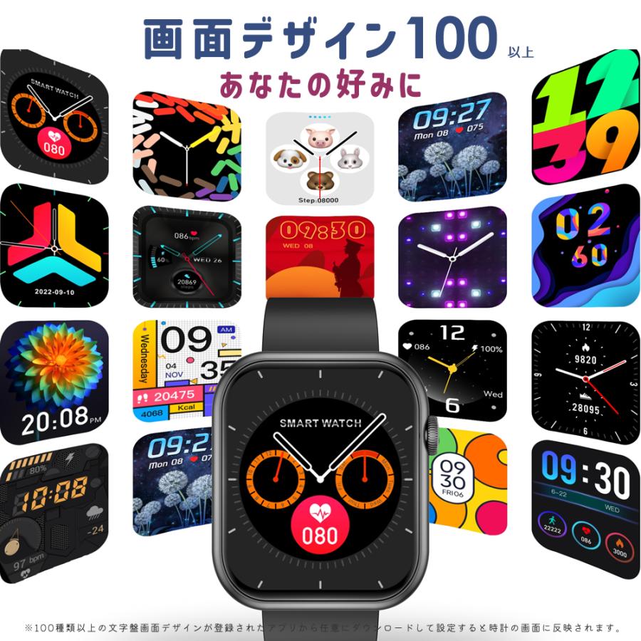 健康管理・計測計 GL7/11 P8 スマートウォッチ 通話機能 健康管理 技適認証 SOS機能 腕時計