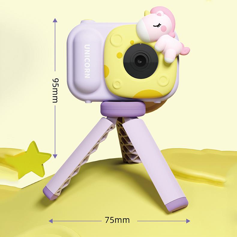 キッズカメラ 子供用 デジタルカメラ 2000万画素 SDカード付き イエロー Amazon.co.jp: アンジュスマイル 多機能 キッズカメラ 写真 2000万画素