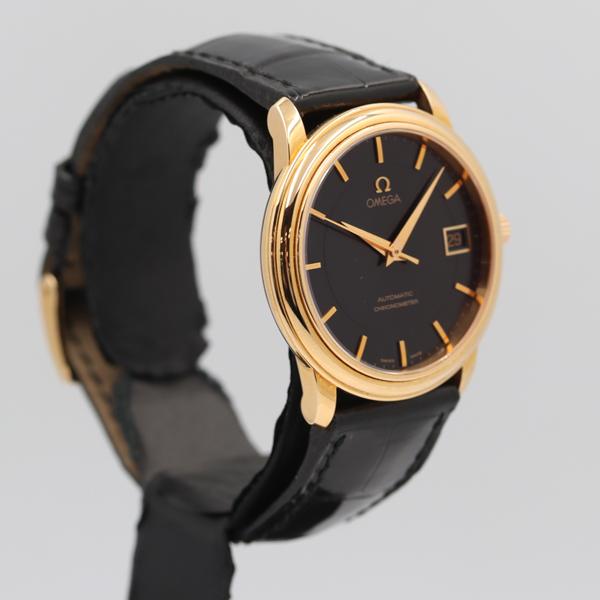 デッドストック級 保/箱付 稼働 美品 オメガ デビル プレステージ