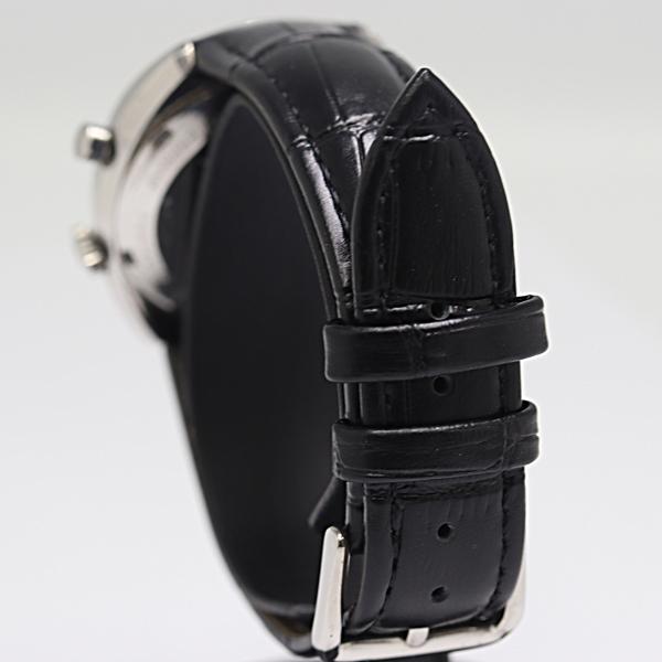 1円 オメガ ジュネーブ クロノストップ 手巻き グレー文字盤