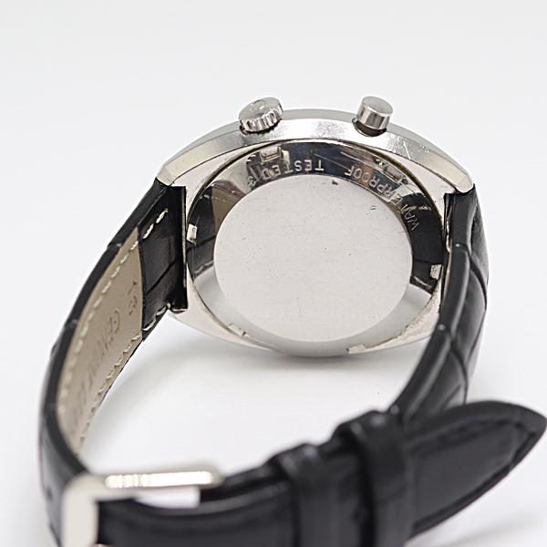 OMEGA ジュネーブ　クロノストップ手巻き時計 グレー 1円 オメガ ジュネーブ クロノストップ 手巻き グレー文字盤