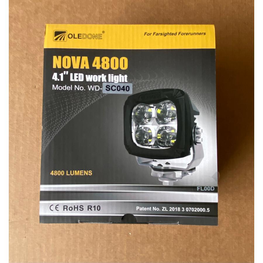 WD-SC040 融雪機能付きLED作業ライト 作業灯 除雪車に最適 OLEDONE LED