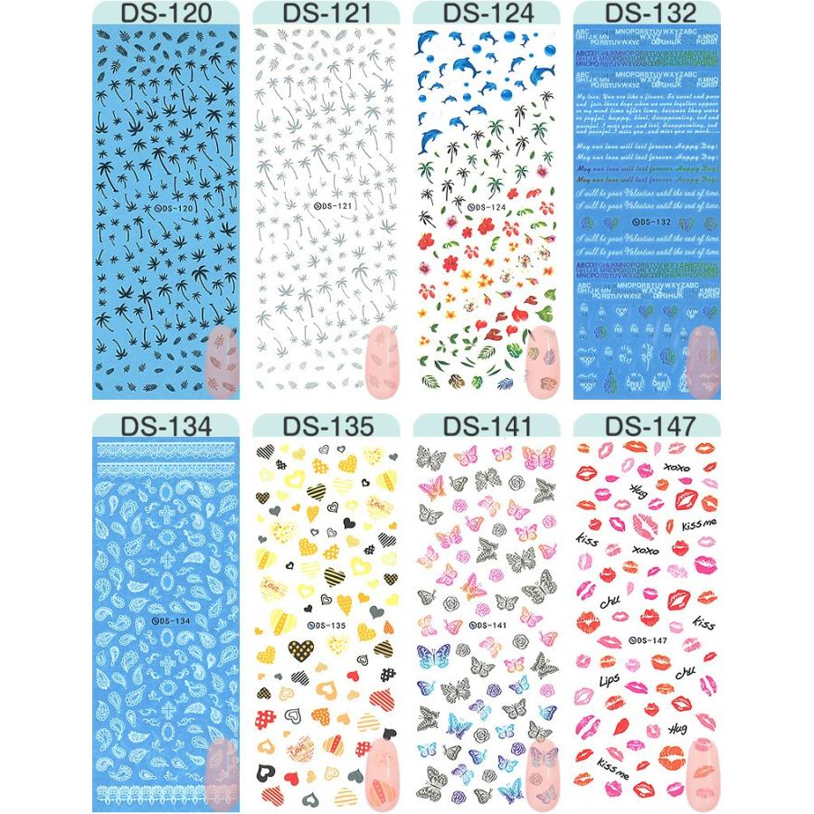 ネイルシール ウォーターネイルシール（23） : ココロネイル