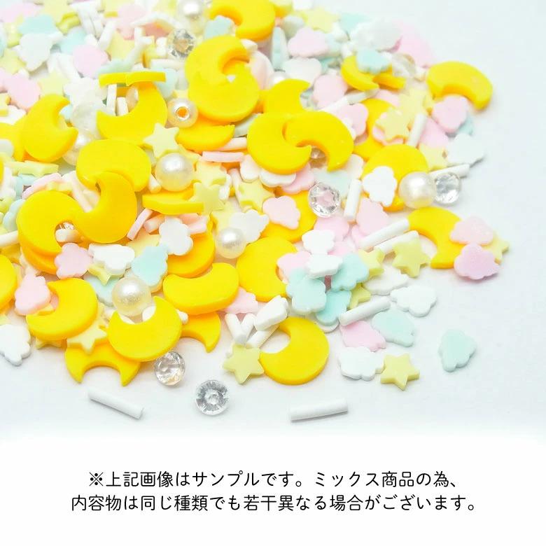 レジン 封入 パーツ ミックス 全11種 約10g入り 1 : ココロネイル