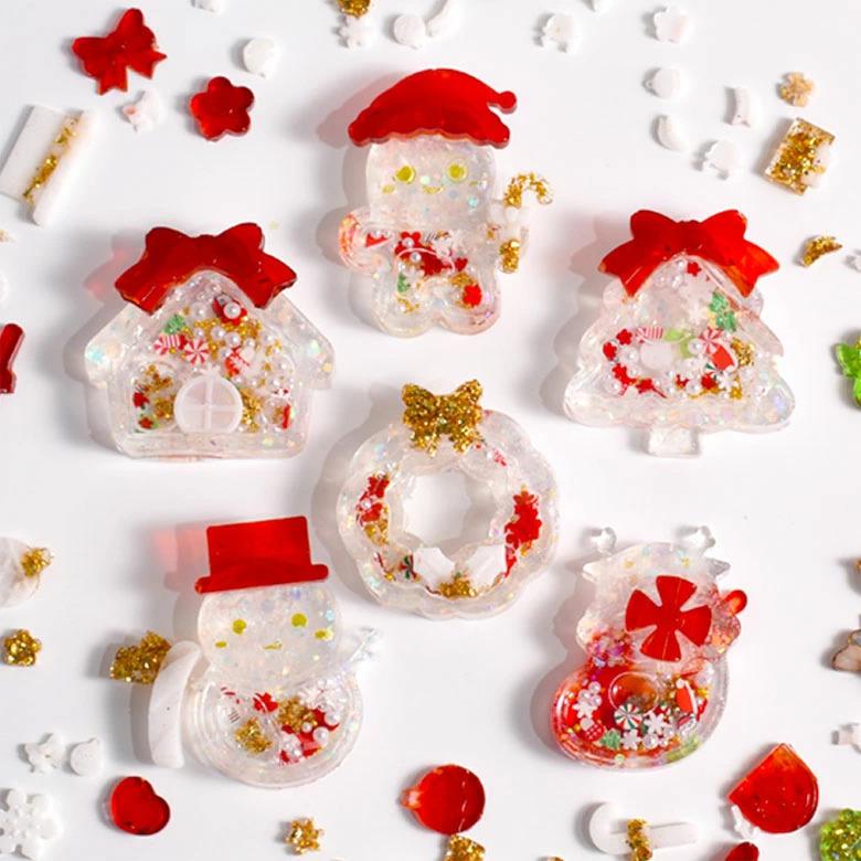レジン シリコンモールド シャカシャカ シェイカー クリスマス