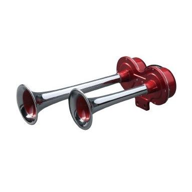 ジェットイノウエ JET 505861 電子ヤンキーホーン 2連 12V車用 レッド