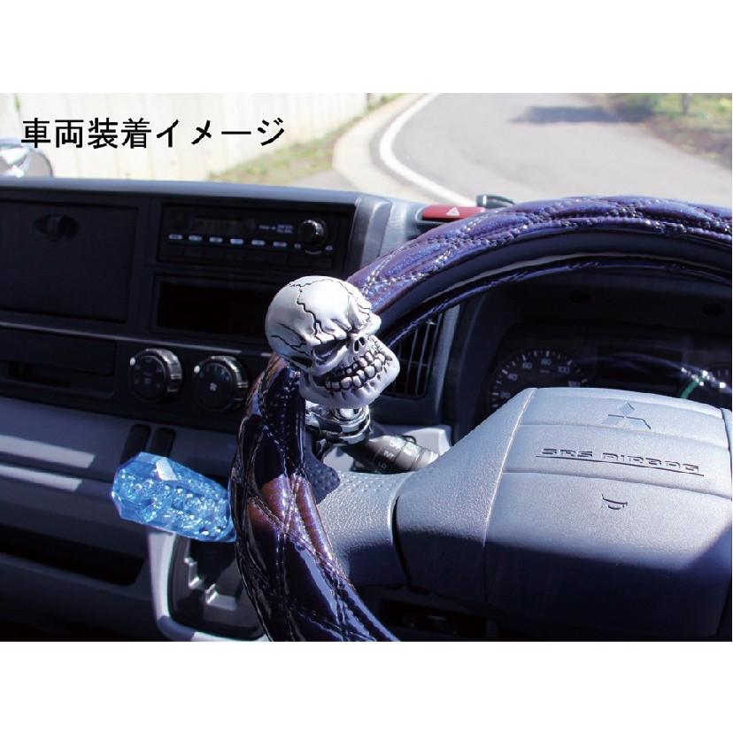 ジェットイノウエ JET 506187 スカルハンドルスピンナー シルバー 