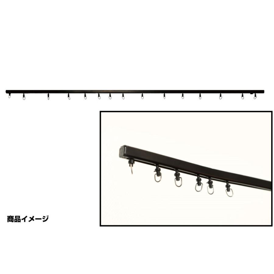 ジェットイノウエ JET 508564 アルミカーテンレール 800mm 2本セット