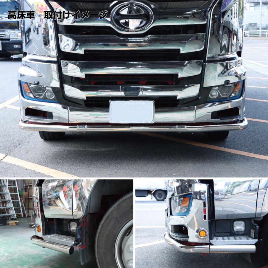 ジェットイノウエ JET 510448 パイプバンパー 5点セット 日野 大型'17