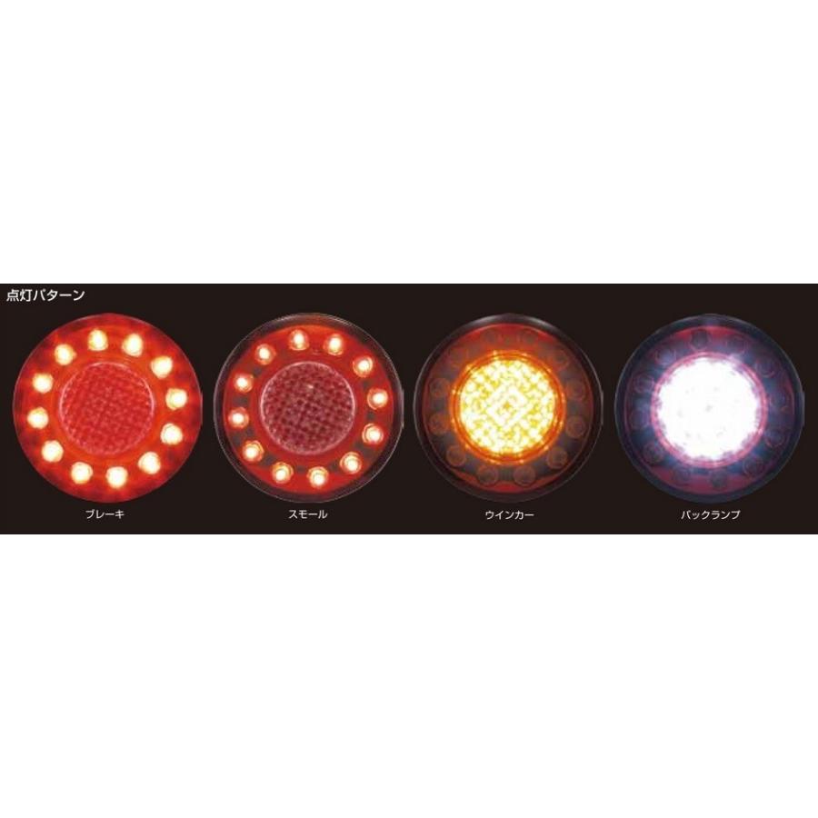 ジェットイノウエ JET 525690 JTL-1103 LEDテール 単体 レッド ジェットイノウエ JET 525690 JTL-1103 LEDテール 単体 レッド