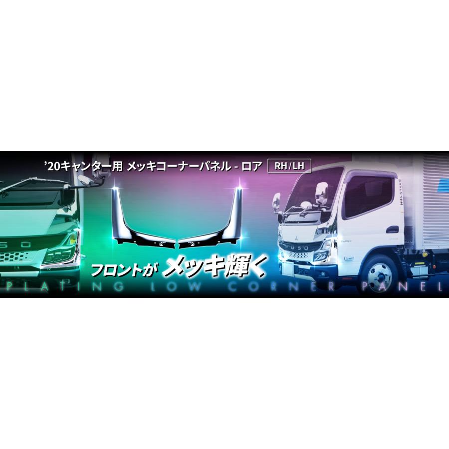 ジェットイノウエ JET 526517 コーナーパネル ロア ふそう 2t 