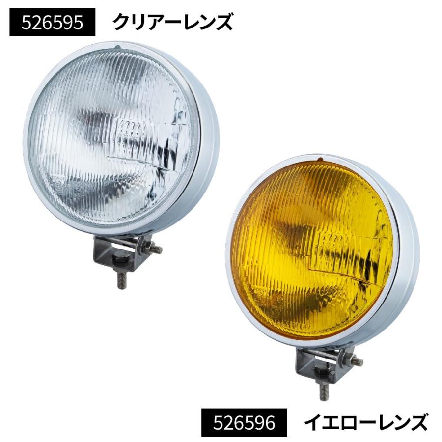 ジェットイノウエ JET 526596 ハロゲンフォグランプ 185φ イエロー