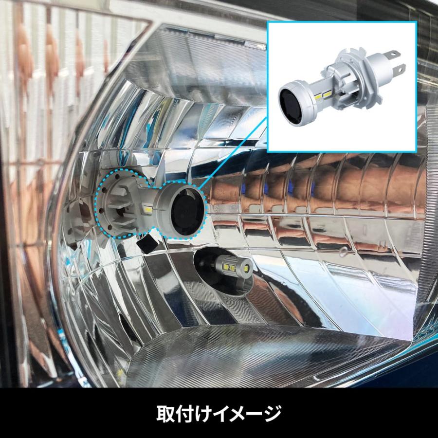 ジェットイノウエ JET 528527 LEDバルブ H4 DC10〜60V ホワイト R/L