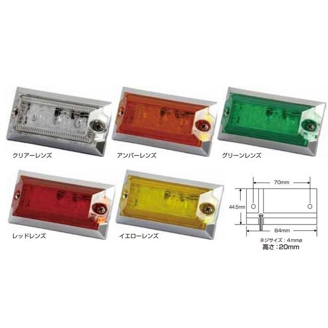 ジェットイノウエ JET 534553 LED3 ハイパワーミニフラットマーカー 