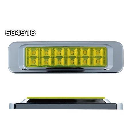 ジェットイノウエ JET 534918 LEDサイドマーカーランプ 角型 イエロー