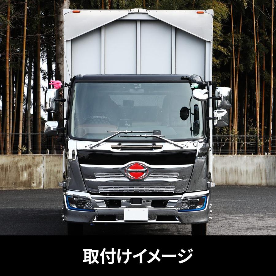 ⭐︎日野純正　レンジャー⭐︎4tワイドボディフロントグリル♪ ジェットイノウエ JET 573373 フロントグリル 日野 4t '17レンジャー用