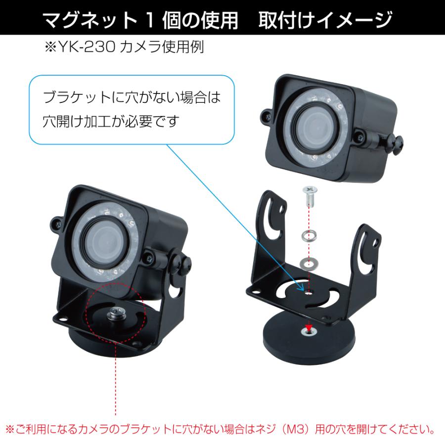 ジェットイノウエ JET 592644 バックカメラ固定用 汎用マグネット