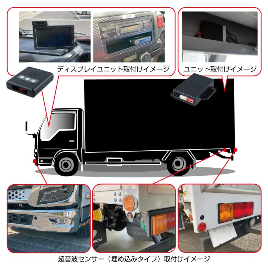 ジェットイノウエ JET 592682 GX-209 超音波センサー 貼り付けタイプ 4