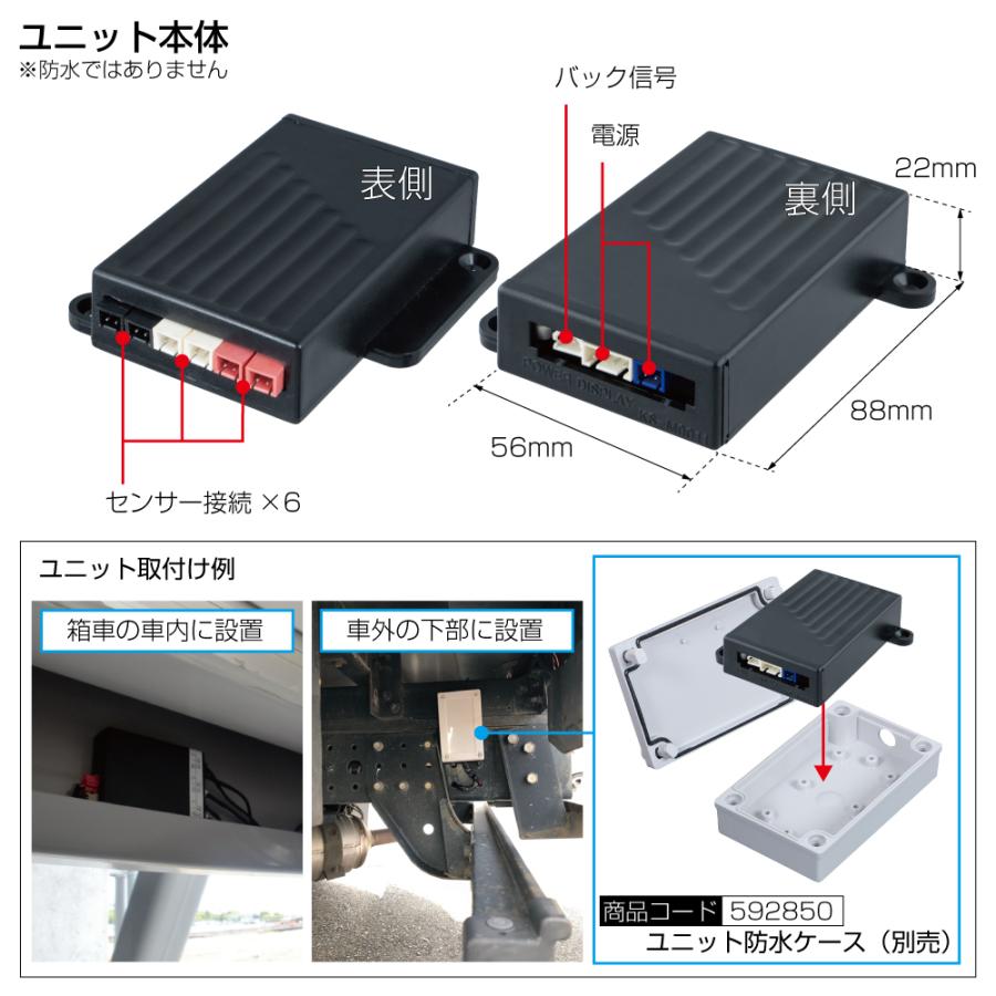 ジェットイノウエ JET 592682 GX-209 超音波センサー 貼り付けタイプ 4