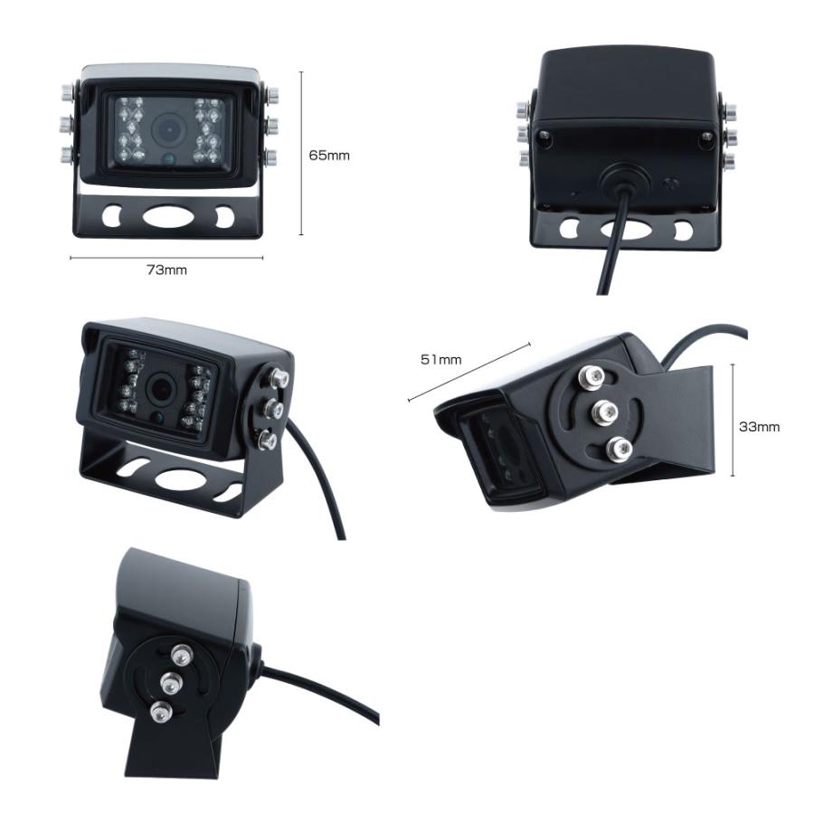 JET 592920 9インチIPSオンダッシュモニター & AHDバックカメラセット[商品コード:592915]用バックカメラ単品 商品コード JET