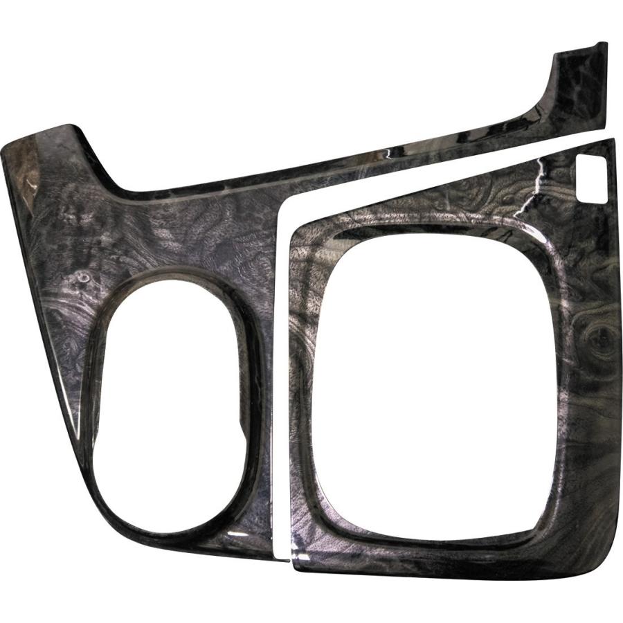 Jet インテリア3dパネル いすゞ大型ファイブスターギガ用 シフトゲートセット マニュアル専用 黒木目調 Jet トラブーン 通販 Yahoo ショッピング