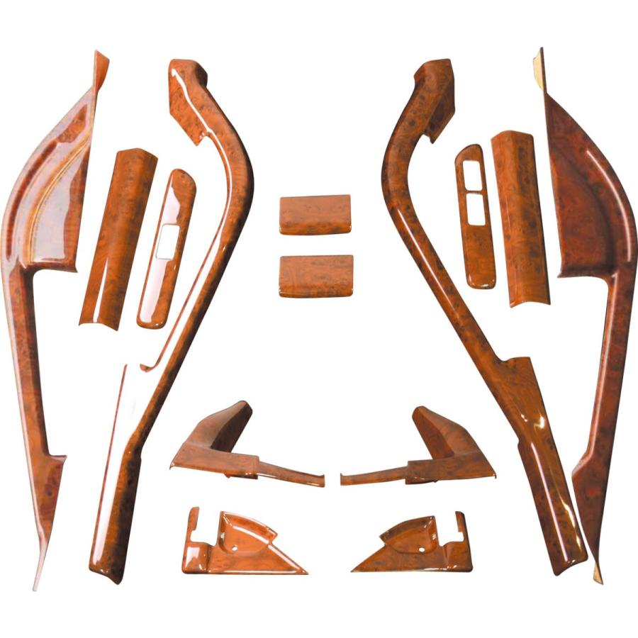 ジェットイノウエ JET 595474 インテリア3Dパネル ふそう2t '20