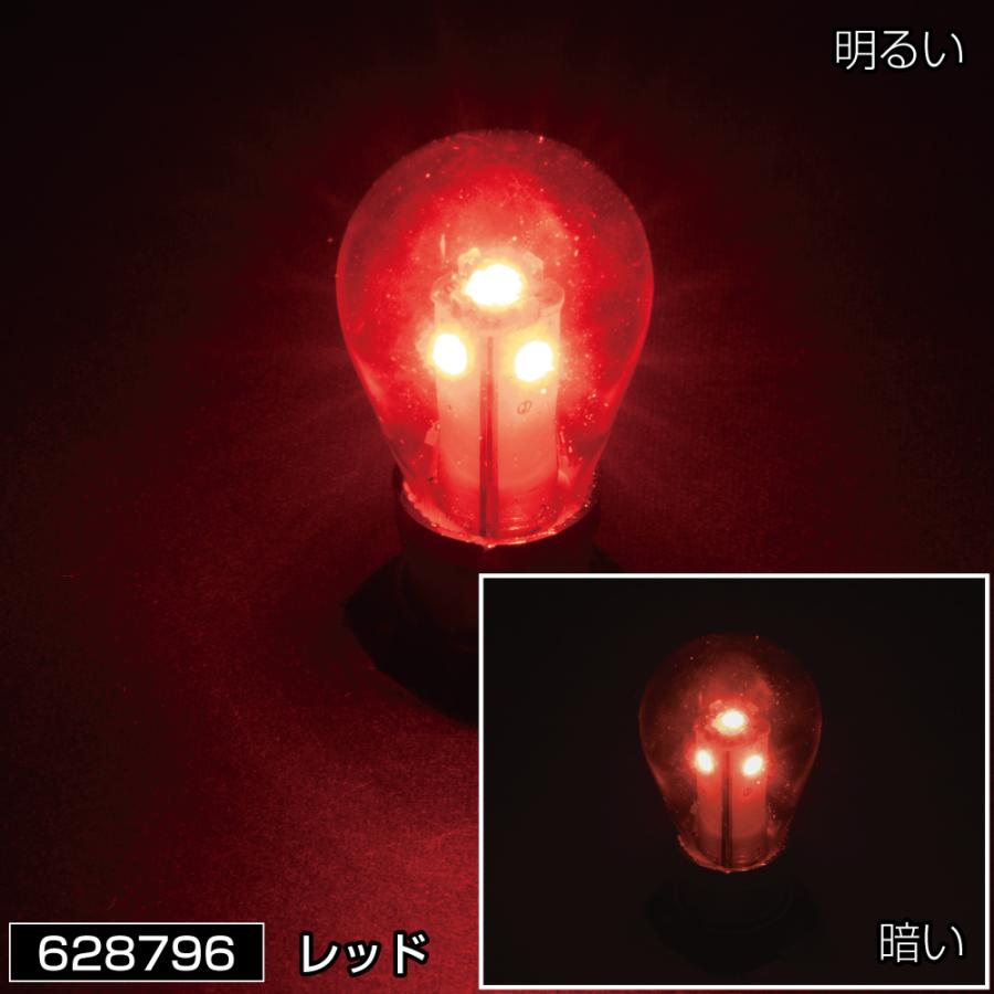 ジェットイノウエ JET 628796 LED S-25 電球タイプソケット式バルブ 5