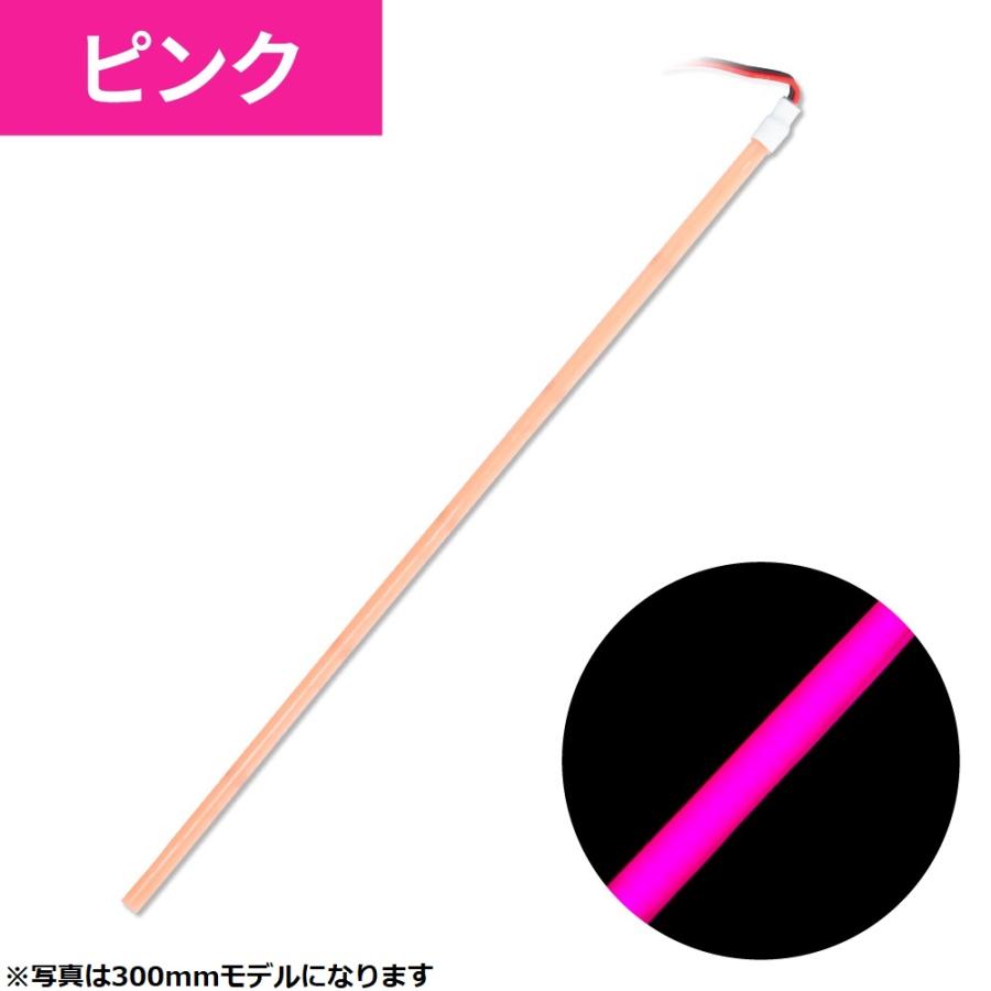 ジェットイノウエ JET 630195 COBネオンモール（ストリップライトテープ） 1000mm/巾3mmタイプ ピンク : トラブーン ...
