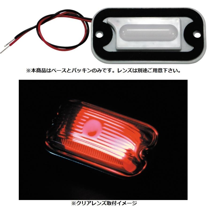 ジェットイノウエ JET 634986 角型マーカー用LEDユニット レッド DC24V