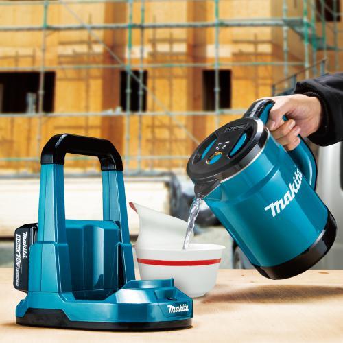 マキタ 充電式ケトル(湯沸かし器) KT360DZ/W(バッテリー・充電器 マキタ 充電式ケトル(湯沸かし器) KT360DZ/W(バッテリー・充電器