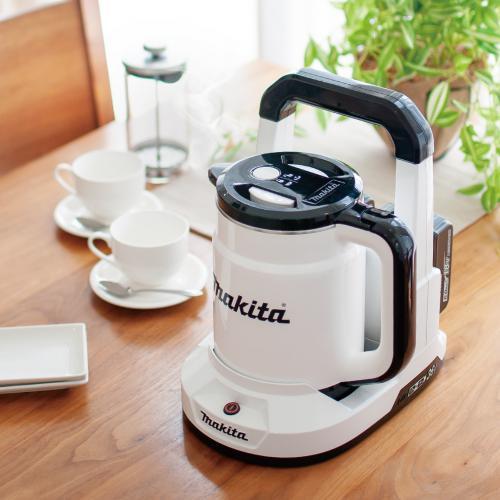 マキタ 充電式ケトル(湯沸かし器) KT360DZ/W(バッテリー・充電器 マキタ 充電式ケトル(湯沸かし器) KT360DZ/W(バッテリー・充電器