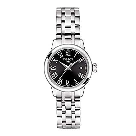 日本最大の Classic orologio Tissot Dream T129.210.11.053 acciaio quarzo nero 28mm Lady 腕時計
