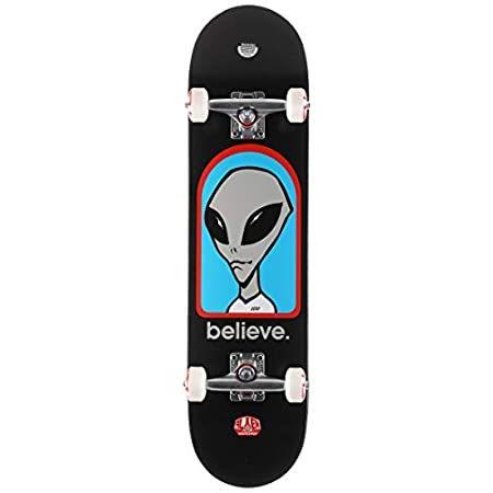 最も信頼できる Alien 7.75インチ - ブラック - コンプリート スケートボード プレビルド Believe Workshop コンプリート