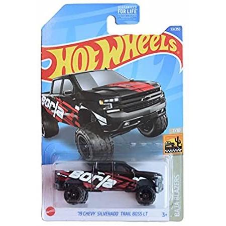 【10％OFF】 Boss Trail Silverado Chevy '19 Wheels Hot LT, 53/ [Black] 7/10 Blazers Baja 自動車