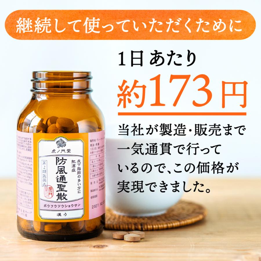 第2類医薬品】防風通聖散 30日分×3個セット(90日分) 漢方 ダイエット