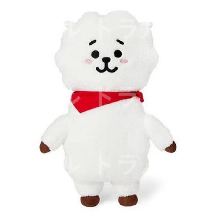 BTS 防弾少年団 グッズ BT21 RJ ぬいぐるみ 抱き枕 玩具 キャラクター人形 ギフト 可愛い ファン 高質 モフモフ イベント お