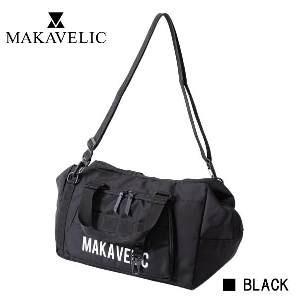 マキャベリック ボストンバッグ メンズ レディース SQUAD ANTHEM 2WAY BOSTON M 3124-10402 MAKAVELIC | MAKAVELIC