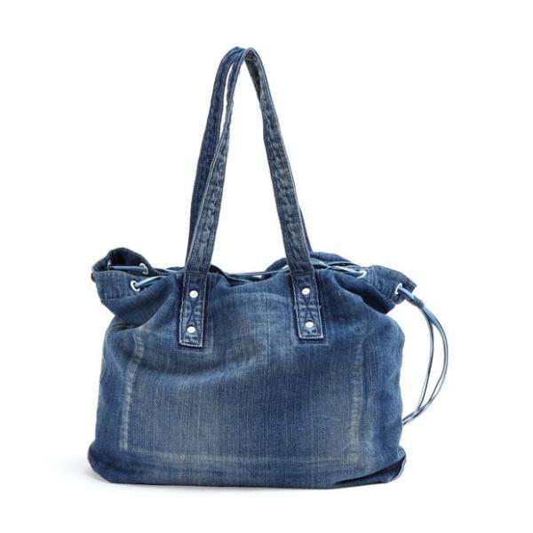 ロング】ポータークラシック トートバッグM デニム TOTE BAG DENIM