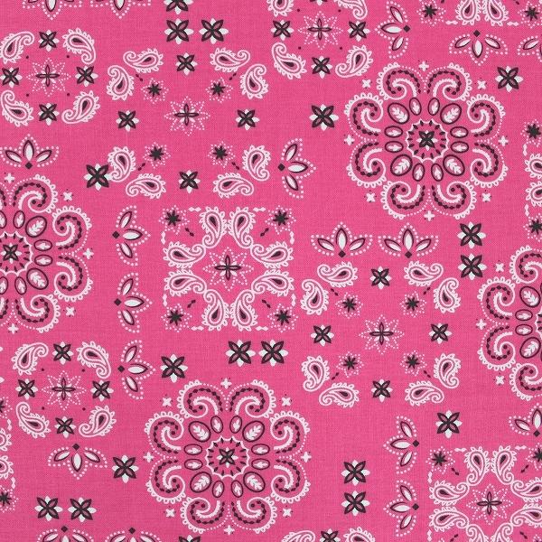 生地 布 バンダナ柄 ペイズリー 綿100％ スケア シーチング 約110cm幅 手芸 ハンドメイド 手作り ゆうパケット2.5ｍ対応 10cm単位価格 |  | 05